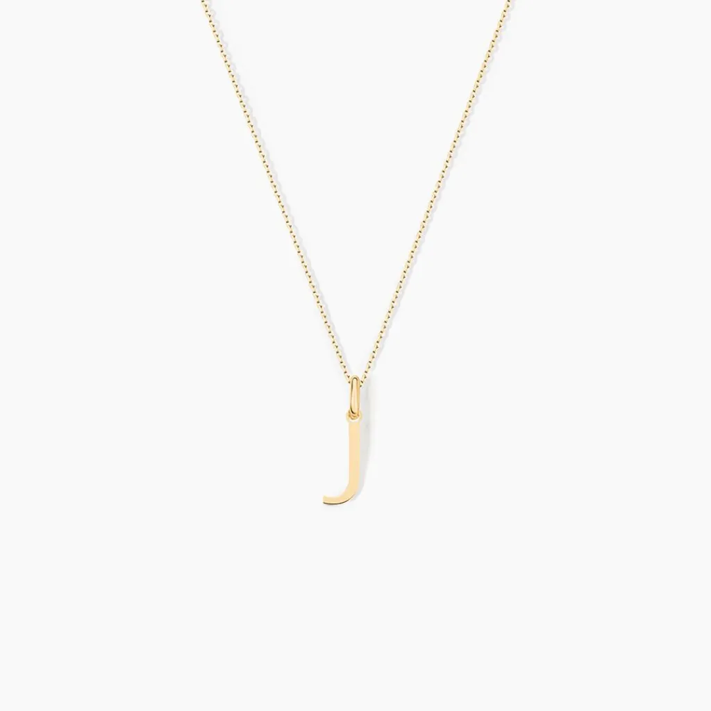 Histoire d'Or Pendentif Ionia Lettre or jaune