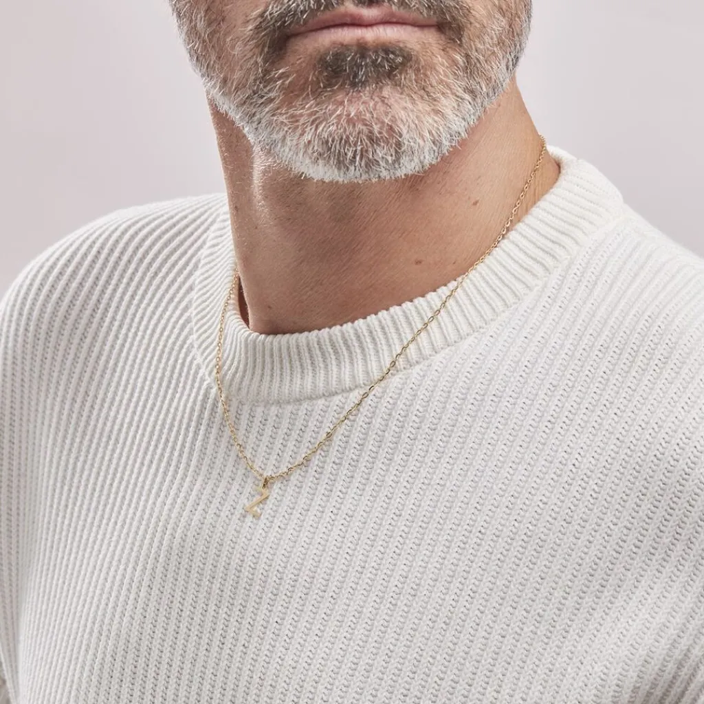 Histoire d'Or Pendentif Ionia Lettre or jaune Discount