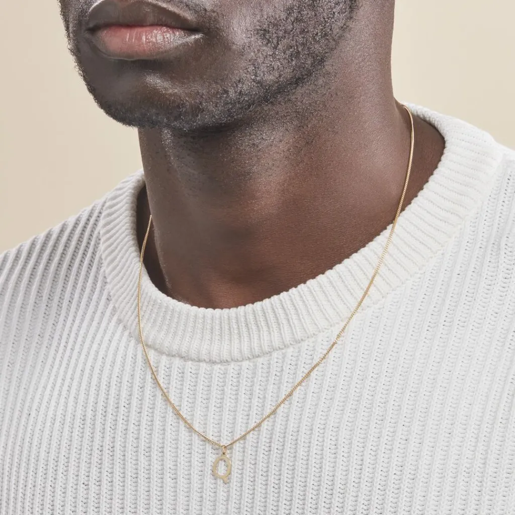 Histoire d'Or Pendentif Ionia Lettre or jaune Discount