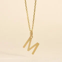 Histoire d'Or Pendentif Ionia Lettre or jaune Outlet