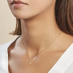 Histoire d'Or Pendentif Ionia Lettre or jaune Online