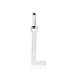 Histoire d'Or Pendentif Ionia Lettre or blanc Outlet