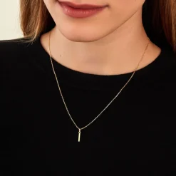 Histoire d'Or Pendentif Ionia Lettre Or Jaune Clearance