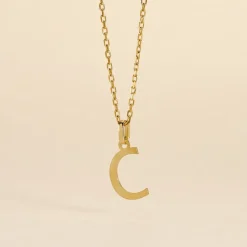 Histoire d'Or Pendentif Ionia Lettre or jaune Hot