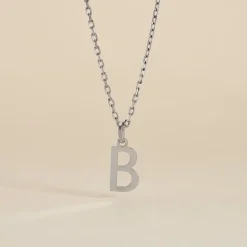 Histoire d'Or Pendentif Ionia Lettre or blanc Discount