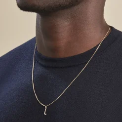 Histoire d'Or Pendentif Ionia Lettre or jaune Online