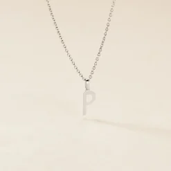 Histoire d'Or Pendentif Ionia Lettre or blanc Hot