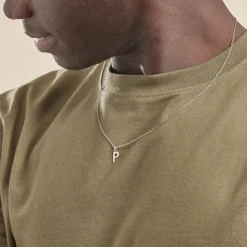 Histoire d'Or Pendentif Ionia Lettre or blanc Hot