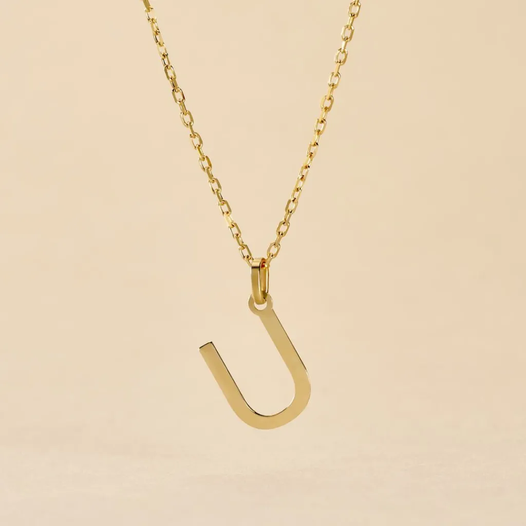 Histoire d'Or Pendentif Ionia Lettre or jaune Discount