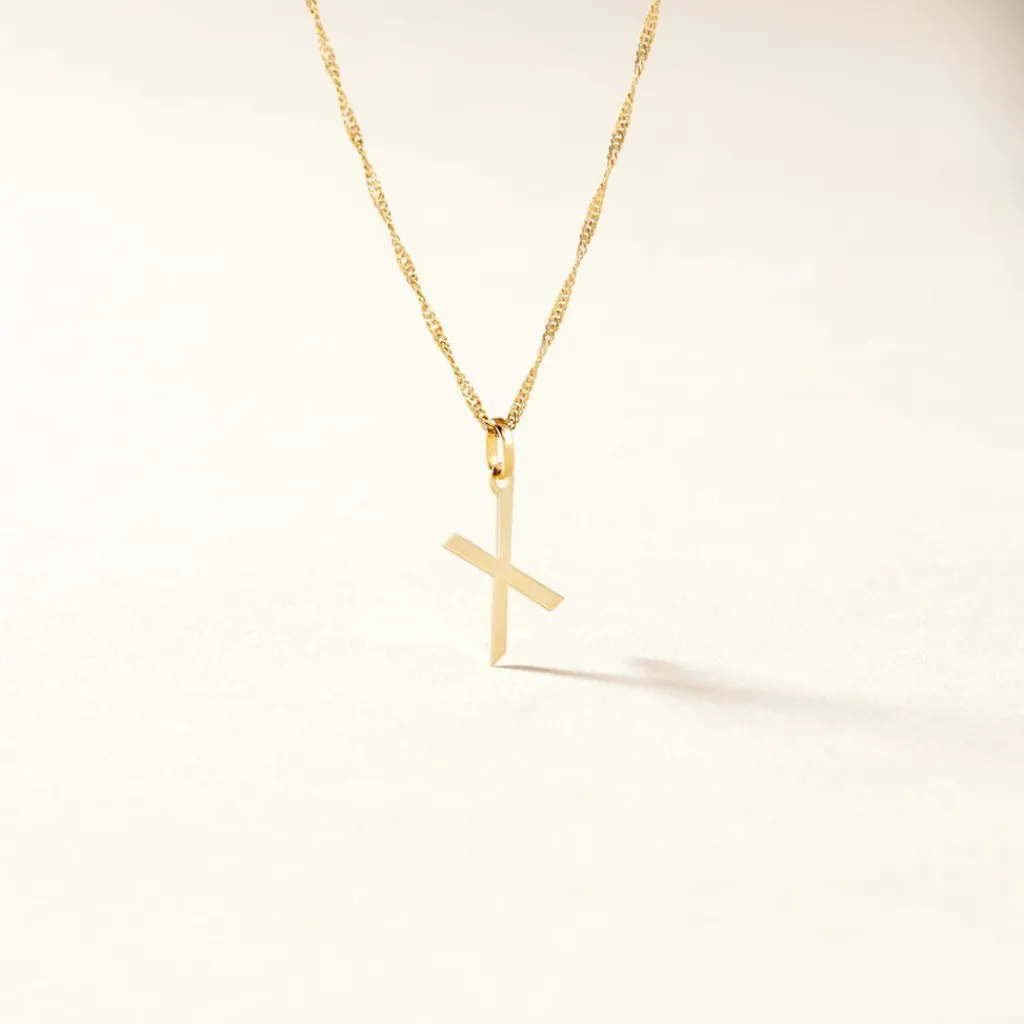 Histoire d'Or Pendentif Ionia Lettre or jaune Online