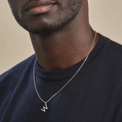 Histoire d'Or Pendentif Ionia Lettre or blanc Sale