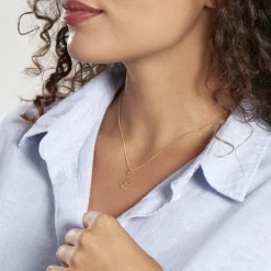 Histoire d'Or Pendentif Jaima Papillon Diamante Or Jaune Clearance