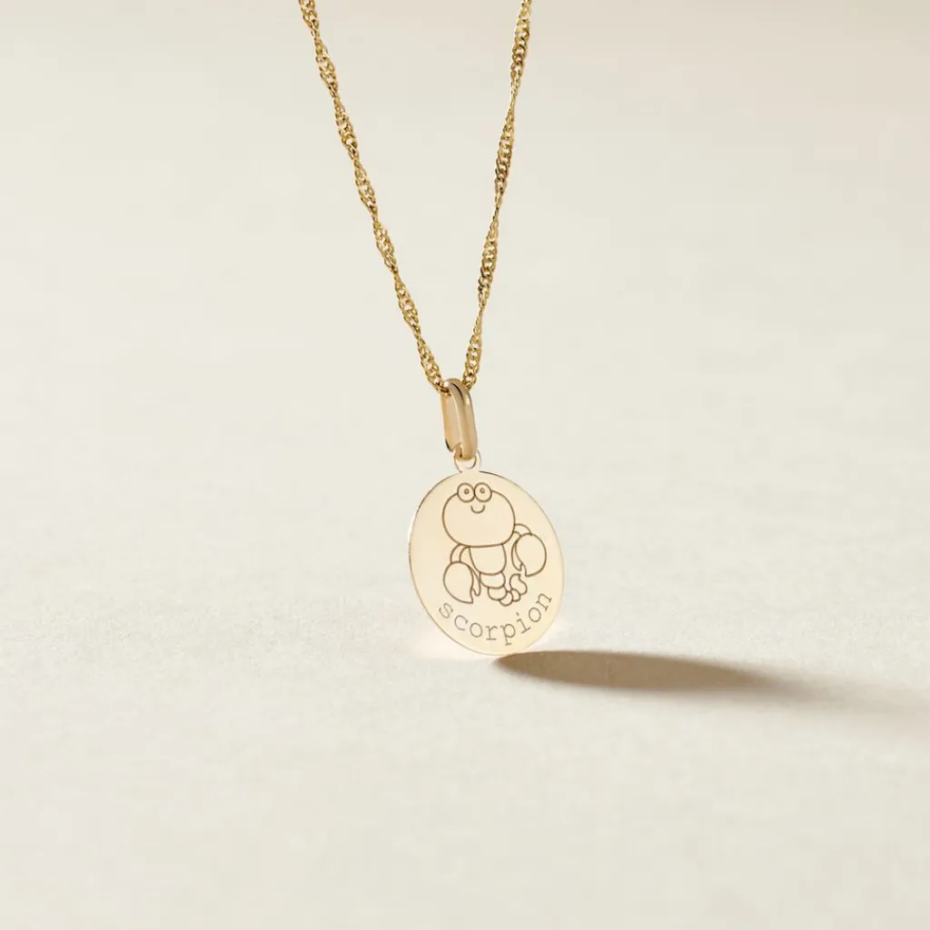 Histoire d'Or Pendentif Jannila Zodiaque Or Jaune Hot