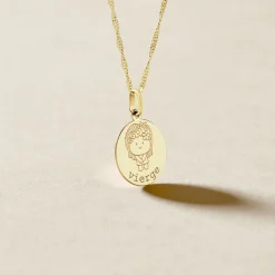 Histoire d'Or Pendentif Jannila Zodiaque Or Jaune New