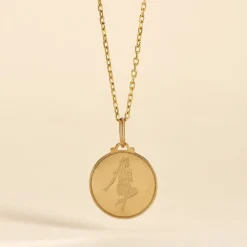 Histoire d'Or Pendentif Lamie Zodiaque Or Jaune Discount