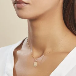 Histoire d'Or Pendentif Lamie Zodiaque Parchemin Or Jaune Online