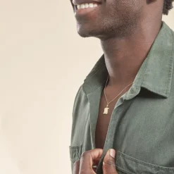 Histoire d'Or Pendentif Lamie Zodiaque Parchemin Or Jaune