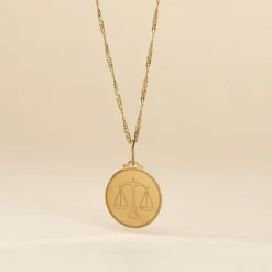 Histoire d'Or Pendentif Lamie Zodiaque Or Jaune Sale