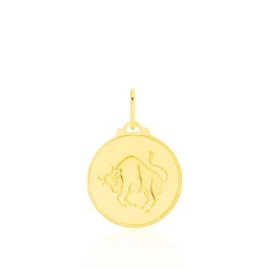 Histoire d'Or Pendentif Lamie Zodiaque Or Jaune New