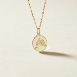 Histoire d'Or Pendentif Lamie Zodiaque Or Jaune Discount