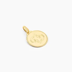 Histoire d'Or Pendentif Lamie Zodiaque Or Jaune New