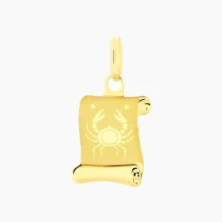 Histoire d'Or Pendentif Lamie Zodiaque Parchemin Or Jaune Best