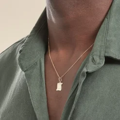 Histoire d'Or Pendentif Lamie Zodiaque Parchemin Or Jaune Hot