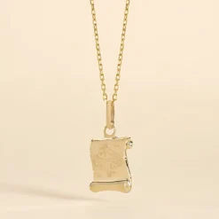 Histoire d'Or Pendentif Lamie Zodiaque Parchemin Or Jaune Hot