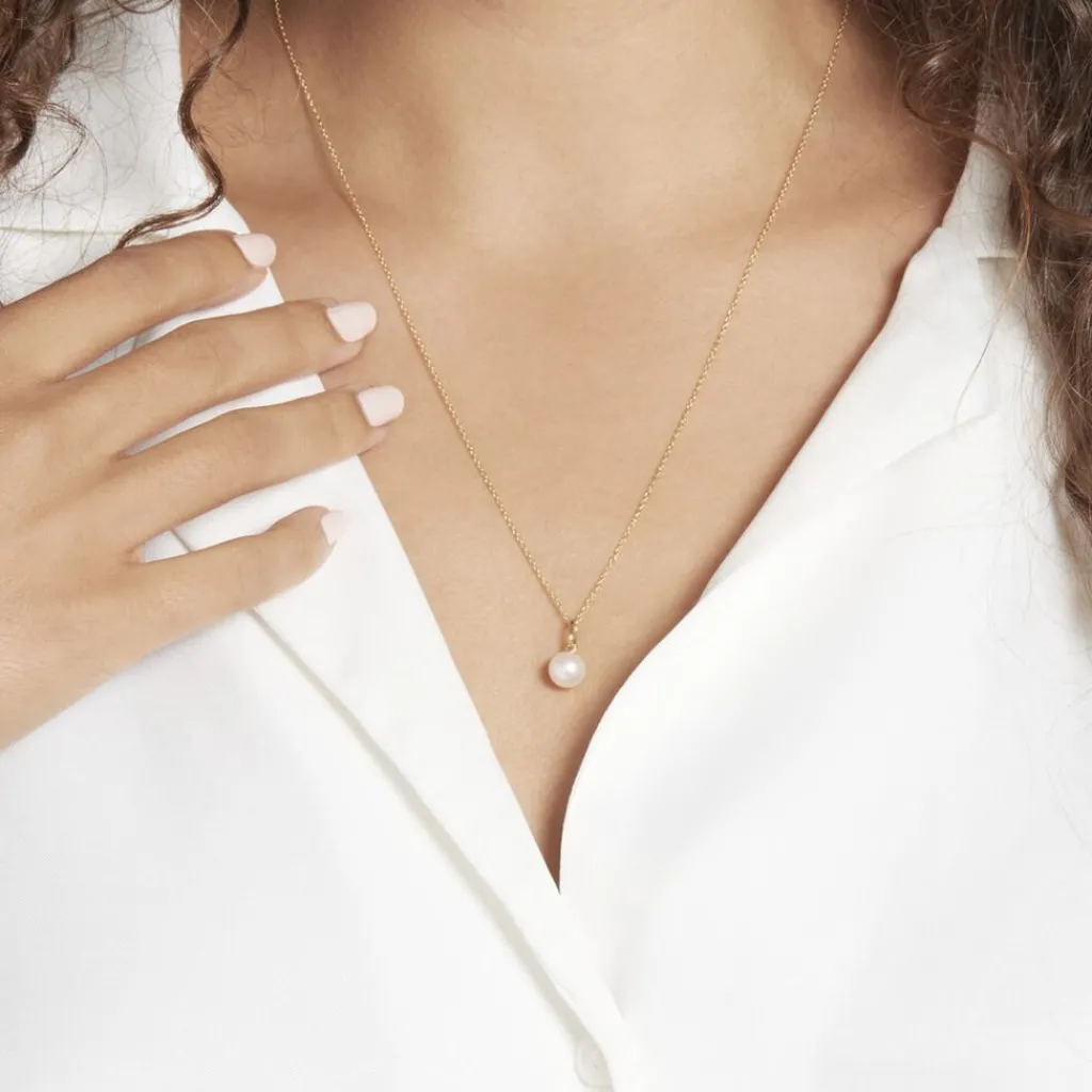 Histoire d'Or Pendentif Lenonie Or Jaune Perle De Culture Clearance