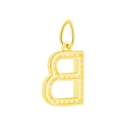 Histoire d'Or Pendentif Lettre B Or Jaune Oxyde Clearance
