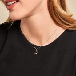 Histoire d'Or Pendentif Lettre D Or Jaune Oxyde Clearance