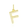 Histoire d'Or Pendentif Lettre F Or Jaune Oxyde Online