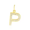 Histoire d'Or Pendentif Lettre P Or Jaune Oxyde Best