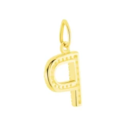 Histoire d'Or Pendentif Lettre P Or Jaune Oxyde Best