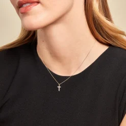 Histoire d'Or Pendentif Lettre T Or Jaune Oxyde Sale