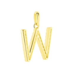 Histoire d'Or Pendentif Lettre W Or Jaune Oxyde Online