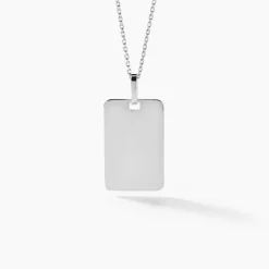 Histoire d'Or Pendentif Leyel Argent Blanc