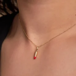 Histoire d'Or Pendentif Libitina Or Jaune Best