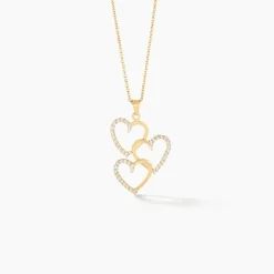Histoire d'Or Pendentif Lovely Or Jaune Oxyde De Zirconium Discount
