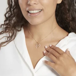 Histoire d'Or Pendentif Lovely Or Jaune Oxyde De Zirconium Discount