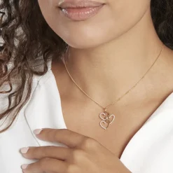 Histoire d'Or Pendentif Lovely Or Jaune Oxyde De Zirconium Discount