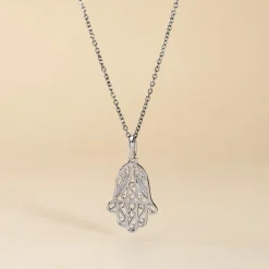 Histoire d'Or Pendentif Luce-marie Argent Blanc Clearance