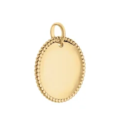 Histoire d'Or Pendentif Lulu Plaque Or Doré Sale