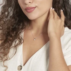 Histoire d'Or Pendentif Mabila De Zirconium or blanc oxyde Discount