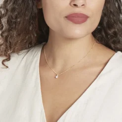 Histoire d'Or Pendentif Mabila Or Jaune Oxyde De Zirconium New