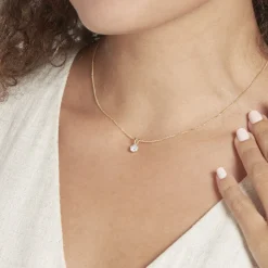 Histoire d'Or Pendentif Mabila Or Jaune Oxyde De Zirconium New