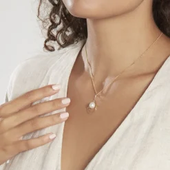 Histoire d'Or Pendentif Martyna Or Jaune Perle De Culture or jaune perle blanche Best