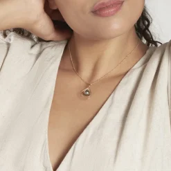 Histoire d'Or Pendentif Martyna Or Jaune Perle De Culture De Tahiti or jaune perle nacre noire