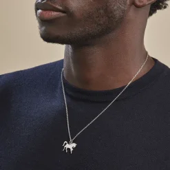 Histoire d'Or Pendentif Matahina Argent Blanc Hot