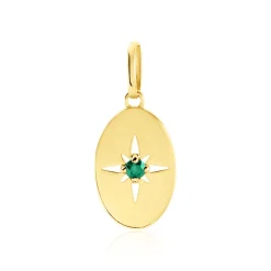 Histoire d'Or Pendentif Melchior Or Jaune Emeraude or jaune émeraude Discount